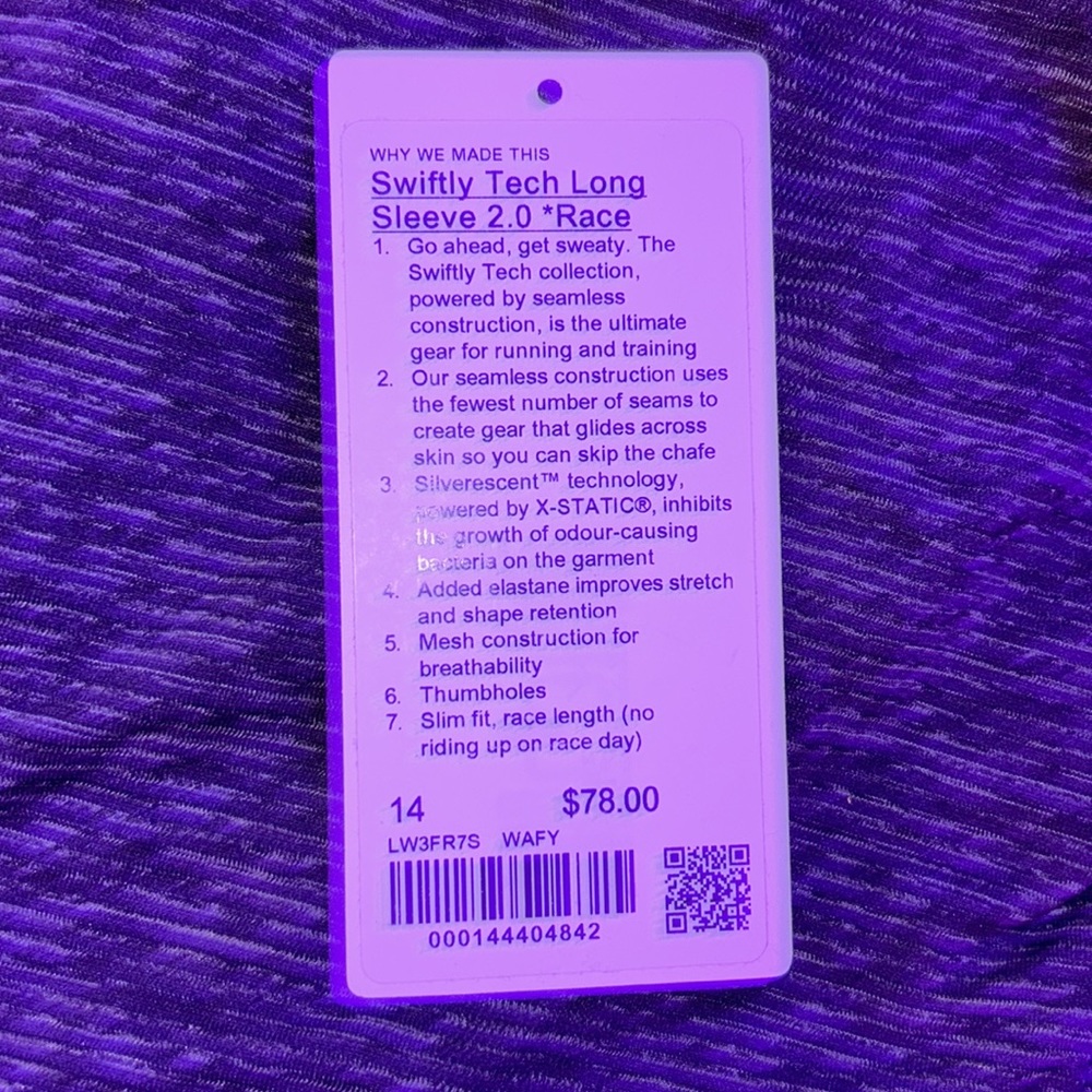 Lululemon Swiftly Tech Ls 2.9 Race Length In Wee … - image 4